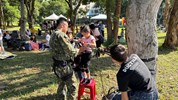 潭子區野餐日限定野戰垂降設施-刺激又有趣