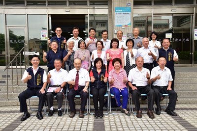 西屯區公所第3屆調解委員就職仍推選劉常吉先生擔任調解會主席繼續領導調解會。